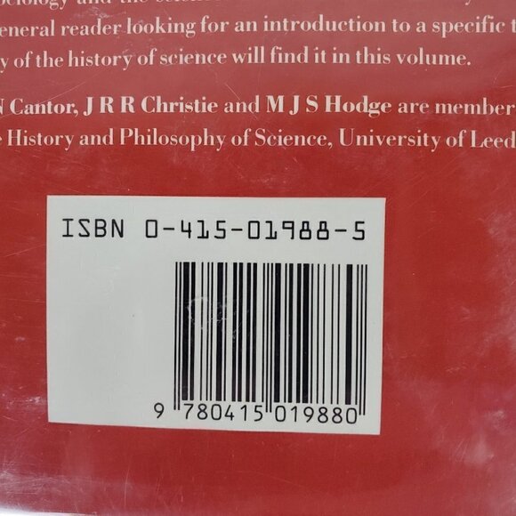 Vintage 1990 Companion to the History of Modern Science Hardcover - Picture 13 of 13